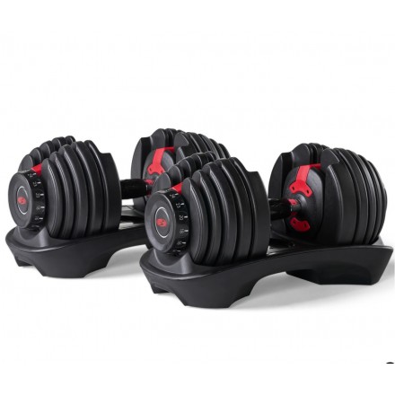 MANCUERNAS AJUSTABLES BOWFLEX DE 2 A 24KG (1 par)