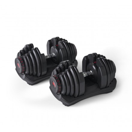 MANCUERNAS AJUSTABLES BOWFLEX DE 4 A 41KG (1 par)